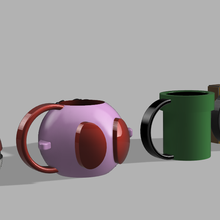 nintendo cups 3d print model - Mito3D