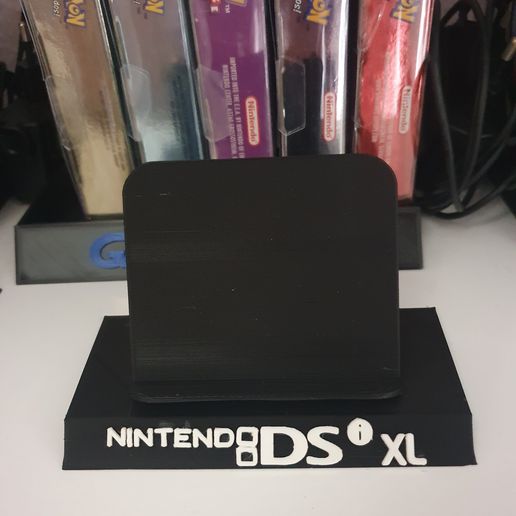 Nintendo dsi xl ficar pé jogos game Boy avançar sp bolso micro ds 3ds 2ds Leve 3D print model - Mito3D