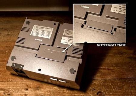nintendo nes expansion port cover gaming retro vintage lid games 3d print model - Mito3D