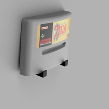 nintendo snes kartuş destek oyun oyunlar xbox konsol konsollar oyuncak oyuncaklar cd Kutu süperneler sergi 3d print model - Mito3D