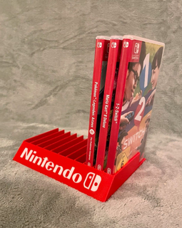 Nintendo interruptor gamestand jogos 3d print model - Mito3D