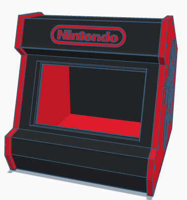 nintendo switch arcade box nindento 3D print model - Mito3D