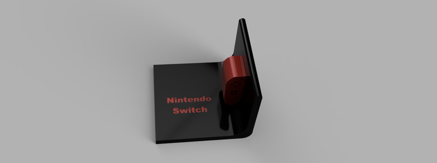 nintendo switch book holder 3d print model - Mito3D