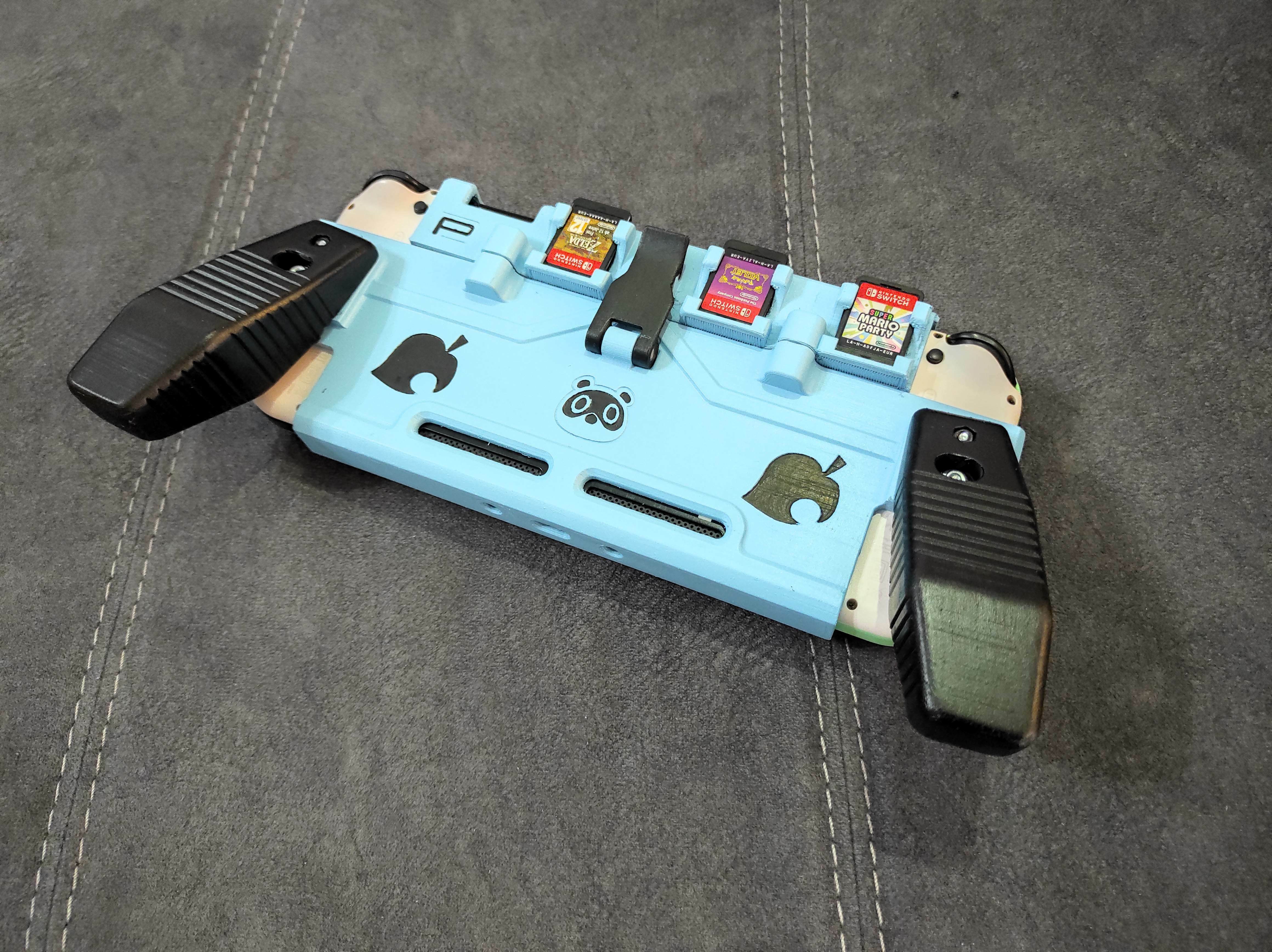 Nintendo interruptor caso bainha acessórios animal cruzando 3D print model - Mito3D