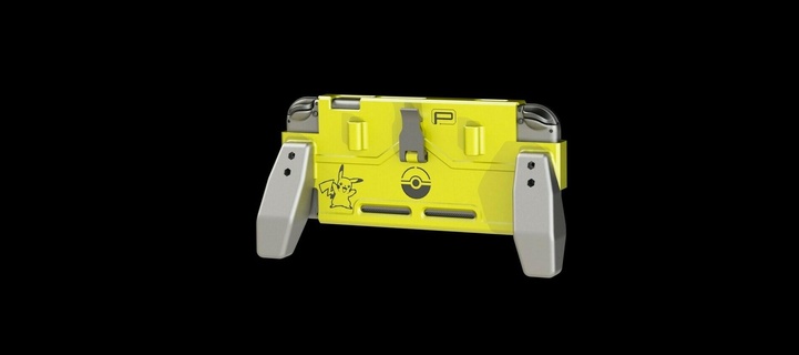 nintendo cambiar interruptor caso funda accesorios pokemon 3d print model - Mito3D