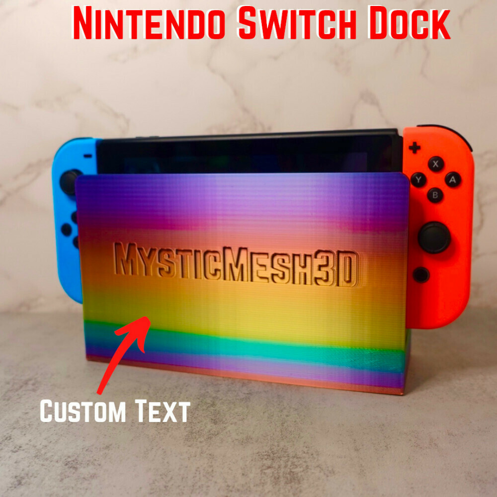 nintendo cambiar interruptor personalizado muelle original oled juego mysticmesh3d 3D print model - Mito3D