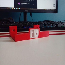 nintendo switch dock stand + keychain 3d print model - Mito3D