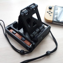 nintendo dock destek anahtarı oyun depolama kartuş Seyahat joy-con bilek kayışı geçin 3d print model - Mito3D