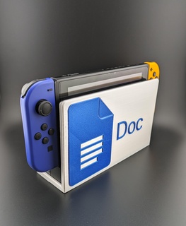 nintendo switch doc 3d print model - Mito3D