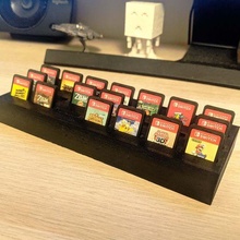 nintendo switch game cartidge desk stand cartridge card 3d print model - Mito3D