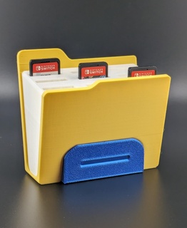 Nintendo Schalter Spiel Ordner 3d print model - Mito3D
