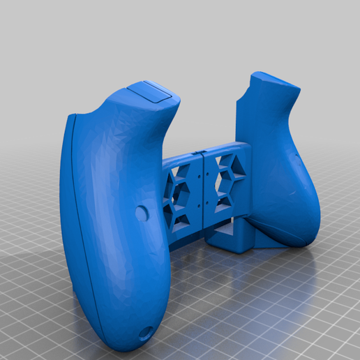 nintendo cambiar interruptor apretón mejorado juego soporte juguete accesorios 3D print model - Mito3D