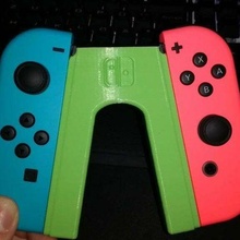 Nintendo interruptor joy con firmeza achatado videogames 3d print model - Mito3D