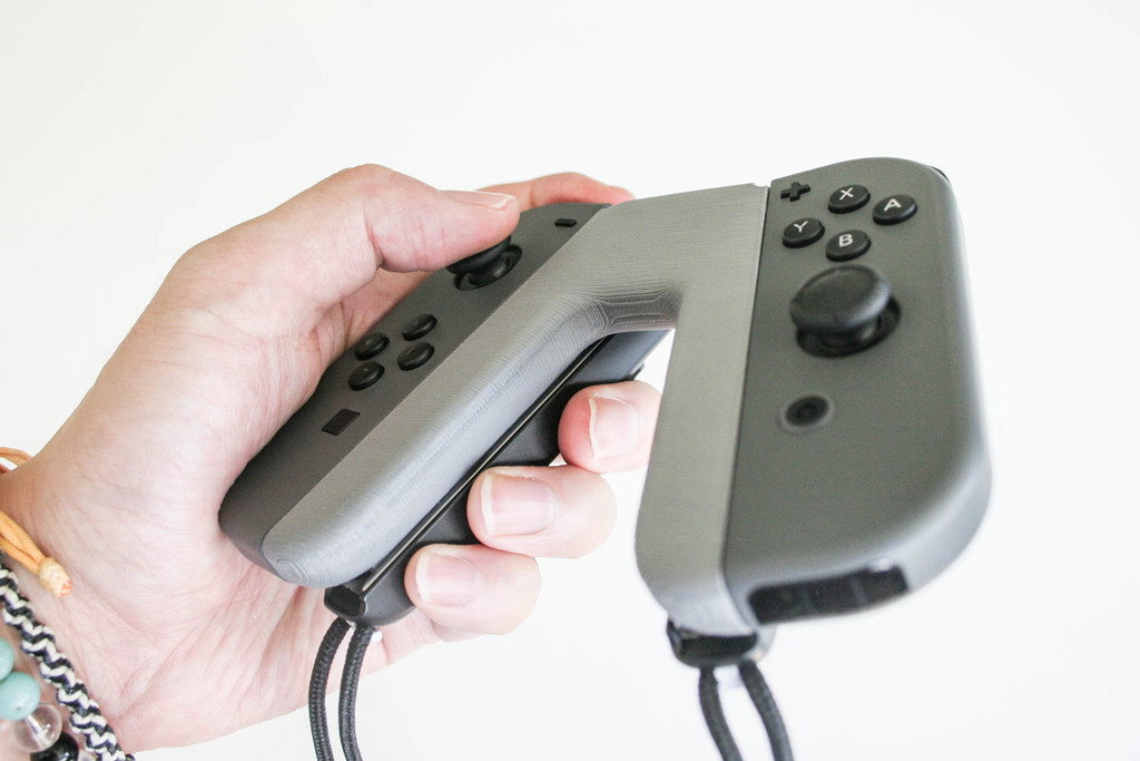 Nintendo Schalter joy con Griff Geschäft Gurt joycon Joystick Spiele Spiel 3D print model - Mito3D