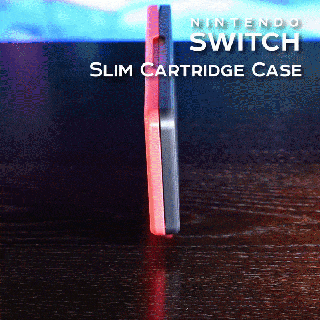 nintendo switch magnetic slim cartridge case carrying zelda metroid totk tears kingdom breath wild 3d print model - Mito3D