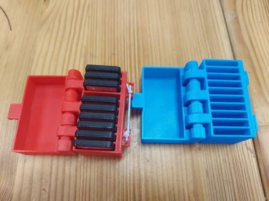 nintendo cambiar interruptor spielebox artilugio caja cartucho portacartuchos 3d print model - Mito3D