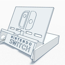 Nintendo Schalter Stand Spiel Spielzeug Zubehör 3d print model - Mito3D