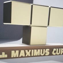 nintendo tetris 99 maximus Kupası kupa geçin oyun maximuscup nintendoswitch tetris99 3d print model - Mito3D