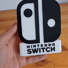 Nintendo interruptor troféu logotipo jogos 3d print model - Mito3D