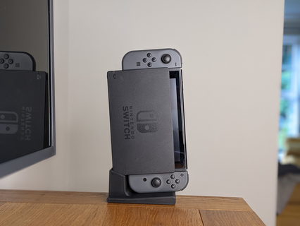 Nintendo interruptor vertical ficar pé 3d print model - Mito3D