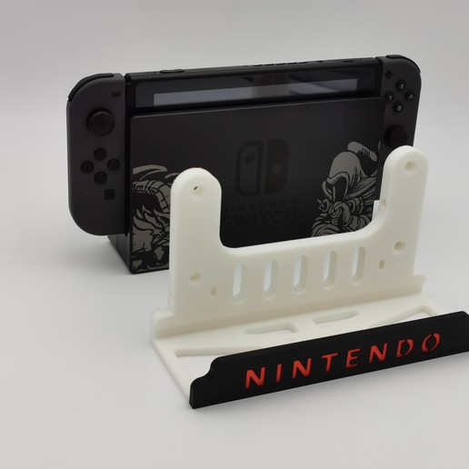 nintendo switch wall mount multicolor game zep zepto mario super toy 3D print model - Mito3D