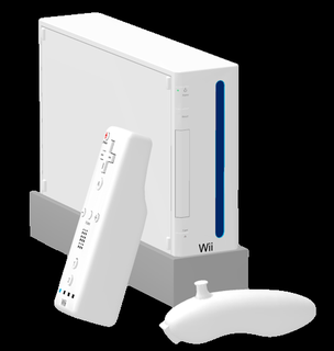 nintendo wii console distanza nunchuk Nintendo Wii fili gioco rivoluzionario Fai 3d print model - Mito3D