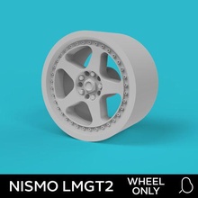 nismo lmgt2 roue 1 64 roues chaudes voiture accessoires pneu chaud véhicule imprimable 3d impression sla dlp fdm 3d print model - Mito3D
