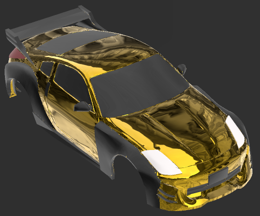 Nissan 350z rc vücut rc Nissan 350z vücut araba 3D print model - Mito3D