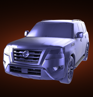 nissan armada automobile car vehicle rally race sports derby turbo top speed 3d print model - Mito3D