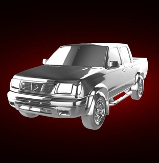 nissan frontier 1999 Home suv automobile car vehicle rally race sports derby supercar gt 3d print model - Mito3D