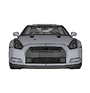 nissan gt-r nissan gt-r nissan gtr supercar auto cars car motorsport suvs traffic police traffic police crossovers rally sedans tuning derby races prototype  3d print model - Mito3D