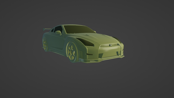 nissan gt-r nismo 2014 printable japan 2015 2016 sport coupe fast racing jdm tuning race supercar gtr 2017 gt r 35 car 3d print model - Mito3D