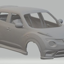 nissan juke imprimable corps de la voiture jeu le fente système scalextric sport shell rc radio surveillance tamiya miniz 1-10 1-32 1-18 1-24 1-14 1-12 3d print model - Mito3D
