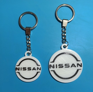 Nissan Schlüssel Ring 3d print model - Mito3D