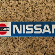 nissan logo sign various 3d print model - Mito3D