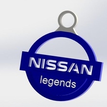 Nissan médaille mode 3d print model - Mito3D
