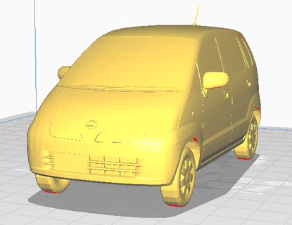 Nissan moco Spiel Autos verwenden 2023 Schleim 3d print model - Mito3D