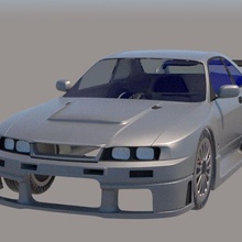 nissan nismo gt-r lm 1995 1 10 body rc 257 car 3d print model - Mito3D