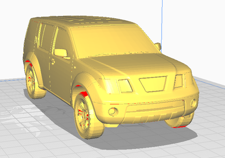 nissan pathfinder Game cars use 2023 3d print model - Mito3D