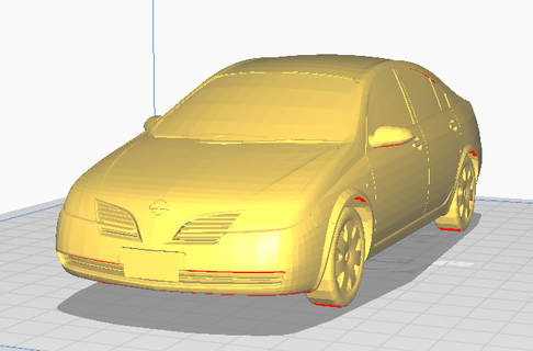 nissan primera Game cars use 2023 first 3d print model - Mito3D