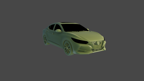 Nissan Sentra 2021 çeşitli model 3d yazdırılabilir araba otomotiv tasarım baskı dijital yapılışı hızlı prototip oluşturma araç parçalar Aksesuarlar mühendislik modelleme meraklılar otomobil endüstri özelleştirme 3d print model - Mito3D