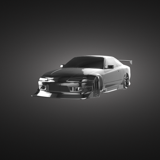 nissan silvia s13 3D print model - Mito3D