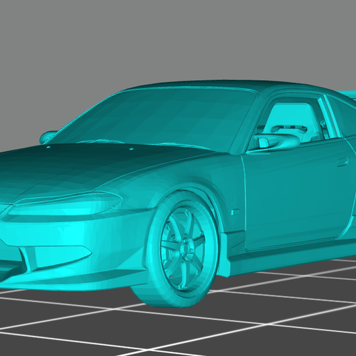 Nissan Silvia s15 1999 hızlı öfkeli 3 3D print model - Mito3D