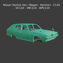 Nissan horizon van wagon kenmeri c110 vc110 vbc110 wpc110 1972 gc110 Datsun 160k 3d print model - Mito3D