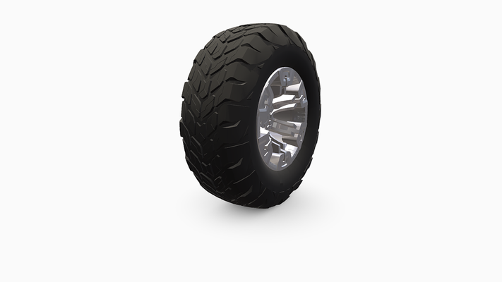 nissan titan tekerlek jant + oyun kamyonet tekerlekler otomotiv otomobil high detail vehicle restoration game development auto parts part car wheel 3d print model - Mito3D