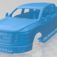 nissan titan xd pro 4x 2016 printable body car game slot scalextric rc miniz hobby micro 3d print model - Mito3D