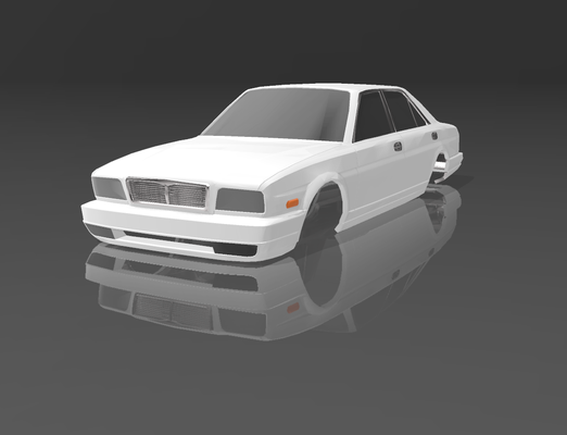 nissan y32 1995 1 24 25 scala arte macchina modellazione parti rc jdm datsun lux vip 3d print model - Mito3D