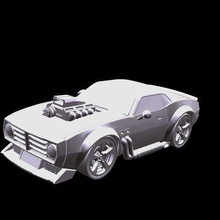 nitro charge voiture 3d print model - Mito3D