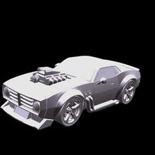 nitro carregar carro 3d print model - Mito3D