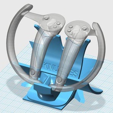 nkuckles titolare gadget 3d print model - Mito3D